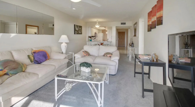 Land's End 203 Building 11 Beachfront With Private Balcony!!