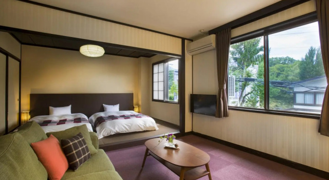 Двухместный номер Standard с видом на горы Hotel Hakuba Berghaus