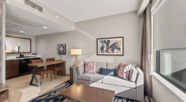 Двухместный люкс c 1 комнатой Embassy Suites By Hilton Irving Las Colinas