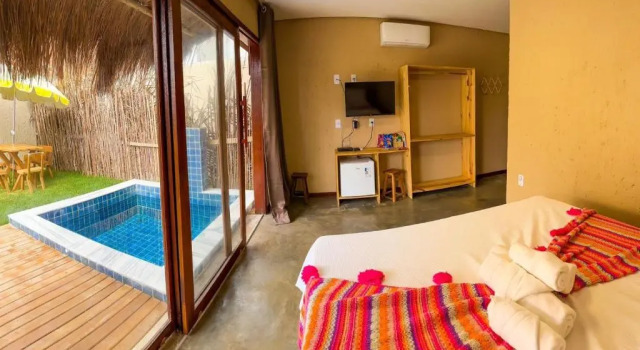 Номер Standard Chalés Milagres Beach