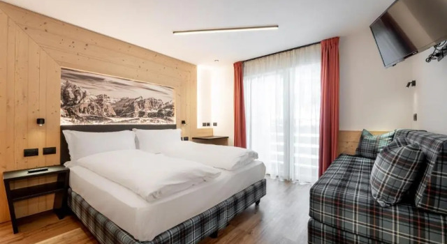 Двухместный номер Standard с балконом Albergo Garni Edy