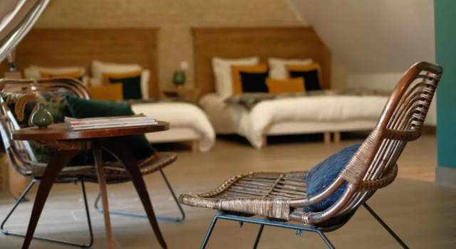 Номер Superior Le Domaine de lHostellerie