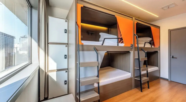 Кровать в общем номере (женский номер) Xi'an YOLO Guest House