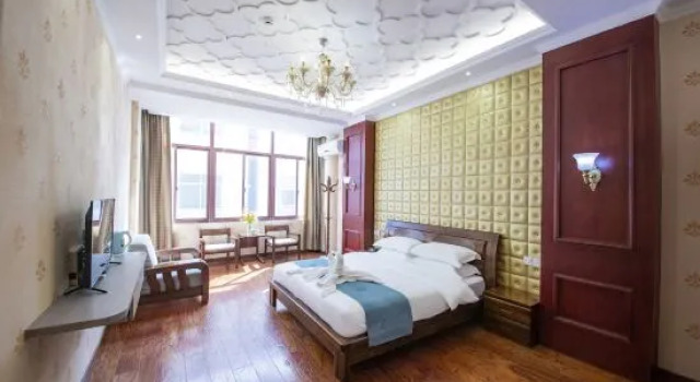 Семейный люкс с 3 комнатами Meizhou Island Shiguang Bieyuan