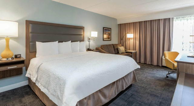 Двухместный номер Deluxe Hampton Inn Groton/Mystic