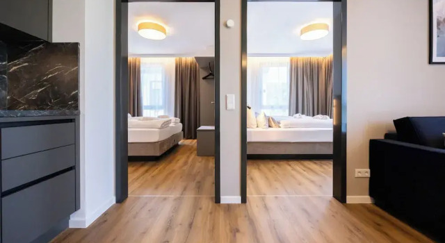 Апартаменты с 2 комнатами BRIGHT Bielefeld Süd Senne