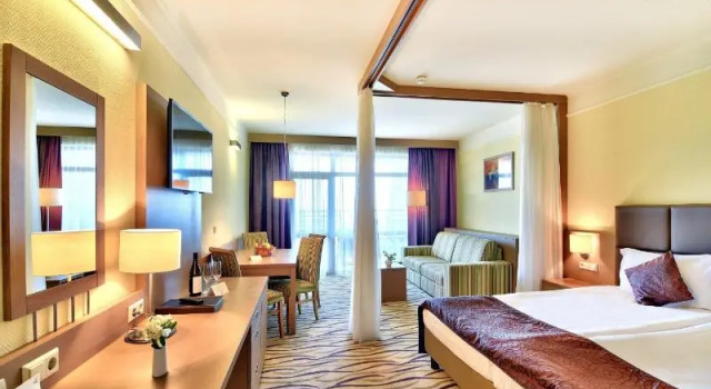 Студия Deluxe с балконом Flamingo Grand Hotel & Spa