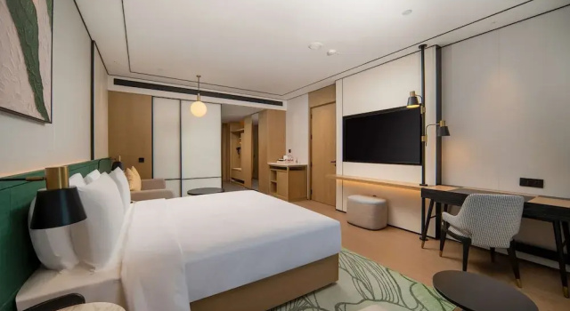 Двухместный номер Deluxe Hilton Garden Inn Ordos Kangbashi