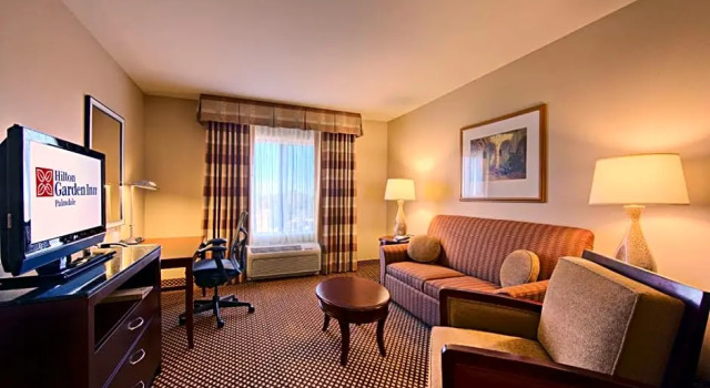 Люкс c 1 комнатой Hilton Garden Inn Palmdale