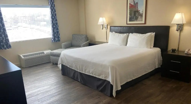 Номер Standard University Inn Durham next to Duke University Medical Center