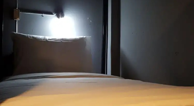 Кровать в общем номере The Bed Hostel at Patong
