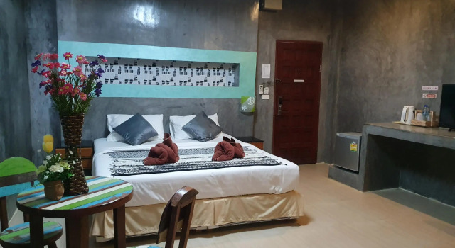Двухместный номер Superior с видом на море Saikaew Boutique Hotel