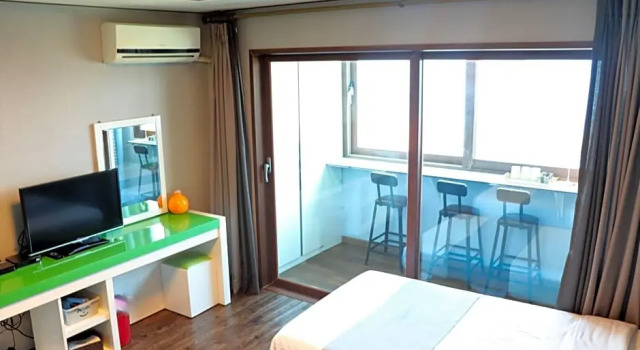 Двухместный номер Deluxe с видом на море Woorim Hotel