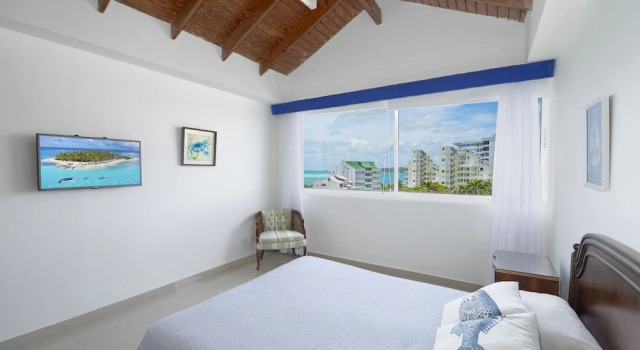 Penthouse Sea View 705A, Забронировать Апартаменты/квартира Отели Сан-Андрес с бассейном, рядом с Залив Сан-Андрес, Бассейн