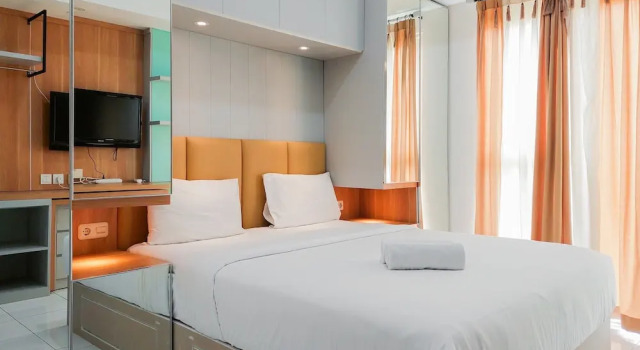 Студия Warm And Cozy Stay Studio At Casa De Parco Apartment