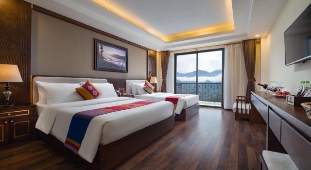 The View Sapa Hotel, Rezervovat Hotel Hotely v Lao Cai s bazénem, Bazén