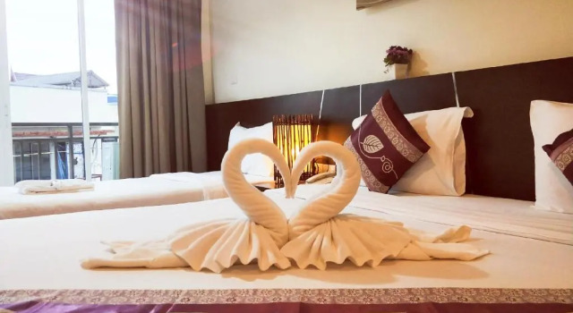 Семейный номер Standard с балконом Pimrada Hotel