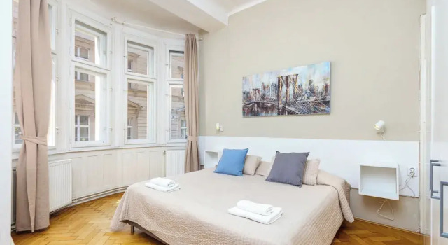 Семейные апартаменты с 3 комнатами с видом на город Vincanto Apartments Oldtown Prague1