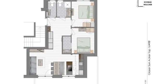 Номер Standard Sun Side by Schladming-Appartements