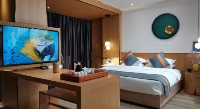 Люкс Executive с видом на озеро Fuxian Lake Yunxi Coast Homestay