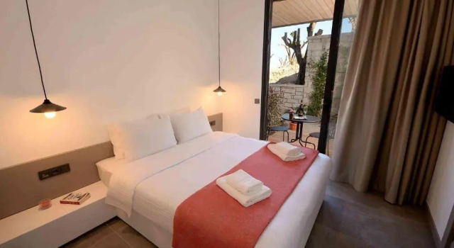 Двухместный номер Standard с видом на сад Yerli Otel Alacati