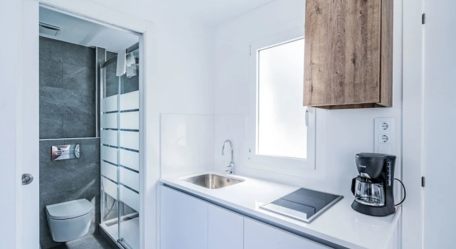 Семейная студия c 1 комнатой с балконом Apartamentos Sunway Apollo
