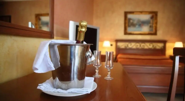Standard Einzel Zimmer mit Balkon Hotel Dolce Stella