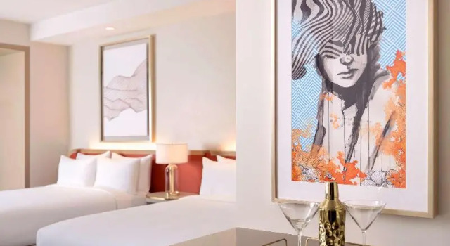Номер Premium с видом на город Las Vegas Hilton At Resorts World
