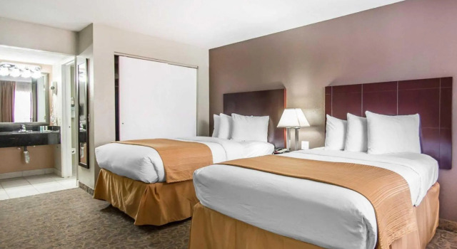 Четырёхместный номер Standard Quality Inn & Suites By the Parks