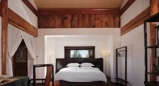 Двухместный люкс с видом на горы Shaxi Changleli Homestay