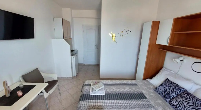 Студия с балконом и с видом на море Apartments Matić