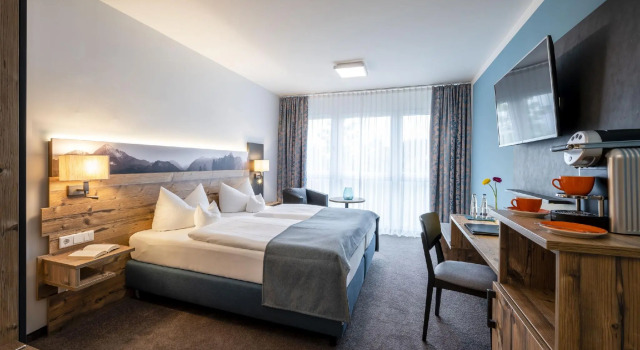 Двухместный номер Deluxe с балконом AVALON Hotel Bad Reichenhall