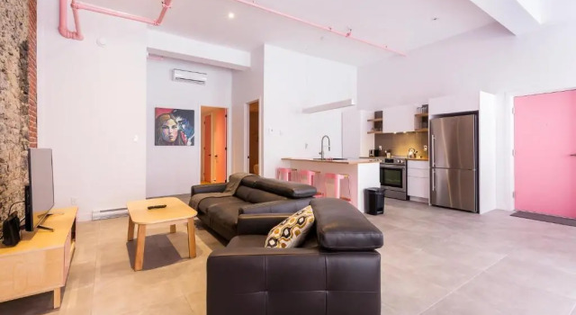 Апартаменты с 2 комнатами Les Lofts St-Roch - Par Les Lofts Vieux-Québec