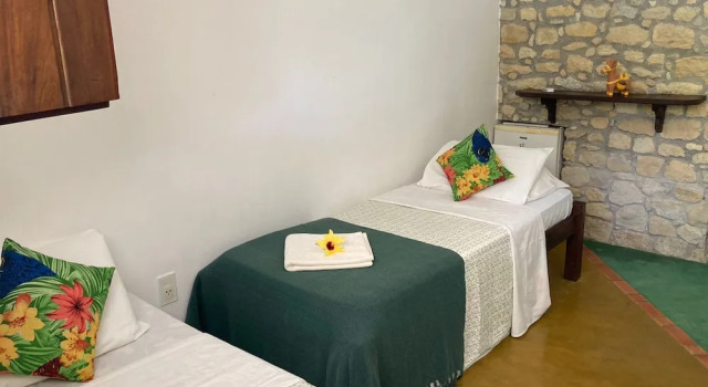 Четырёхместный номер Standard с балконом Pousada Velas e Vento - Acesso fácil a Barra Grande