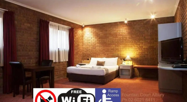 Люкс Fountain Court Motor Inn Albury