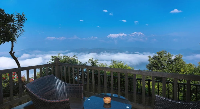 Двухместный номер Deluxe с видом на горы Rupakot Resort
