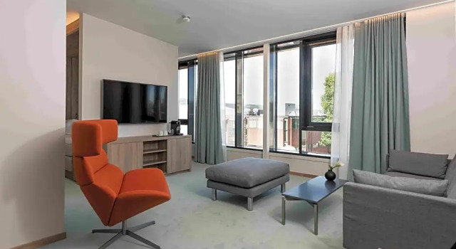 Двухместный люкс c 1 комнатой Thon Hotel Parken