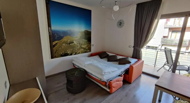 Семейные апартаменты Deluxe с балконом Gardesana Active Apartments