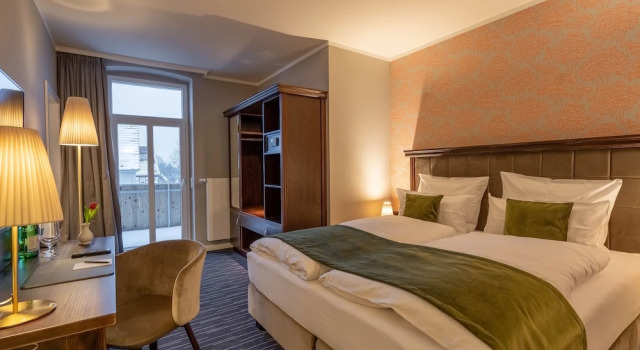 Двухместный номер Deluxe QUARTIER 5 Hotel & Restaurant, Sächsische Schweiz