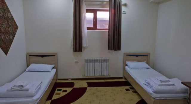 Luxo Casal quarto com vista para a cidade Donish Hostels