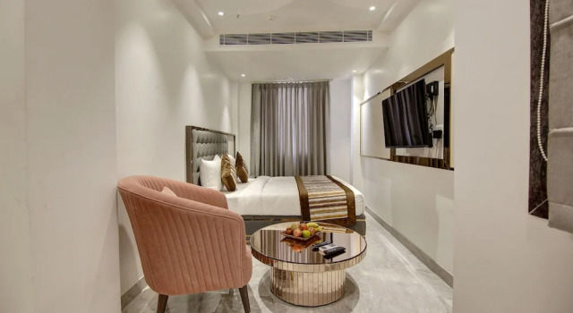 Люкс Luxury с видом на город Hotel Kaca Inn - Near New Delhi Railway Station & Connaught Place