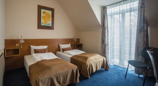 Двухместный номер Standard с балконом Hotel Luna Budapest