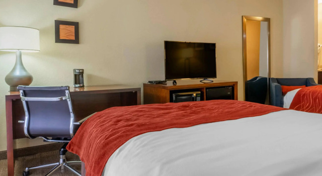 Четырёхместный номер Standard с красивым видом из окна Comfort Inn Albuquerque Airport