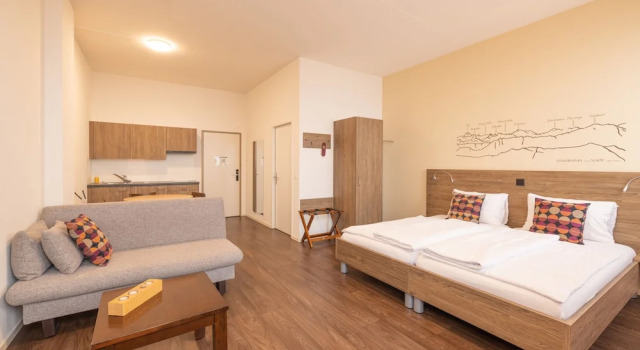 Студия c 1 комнатой B&B Hotel Peter und Paul