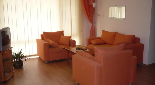Апартаменты с 2 комнатами с балконом Waterpark Fort Apartments