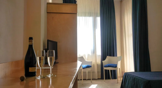 Двухместный номер Standard с балконом Albergo Ristorante Saverino