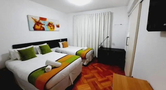 Standard Dreier Zimmer mit eingeschränkter Sicht Hotel Soneto