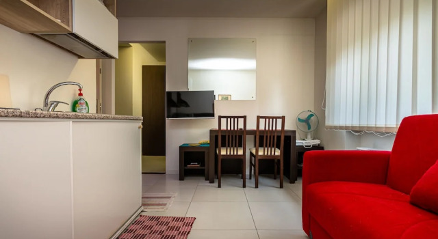 Четырёхместный номер Comfort с видом на город Pasta residence italia