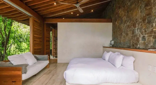 Двухместный люкс с частичным видом на море La Valise Mazunte, Member of Small Luxury Hotels