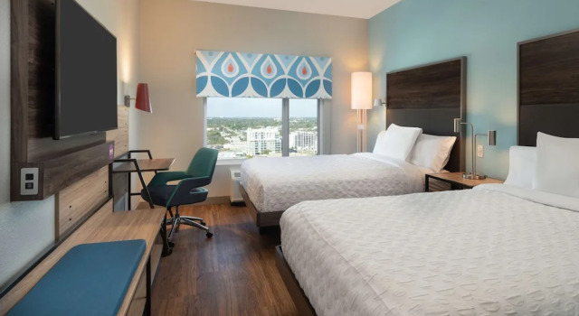 Номер Hearing Accessible Tru By Hilton Fort Lauderdale Downtown-Flagler Village